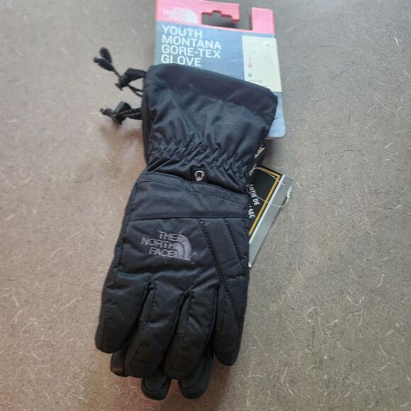 Sold Kids North Face Winter Ski gloves S youth Montana gortex glo all mountain - Picture 6 of 8